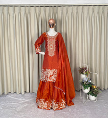 Designer Jimmy Choo Sequence Embroidery Work Sarara
