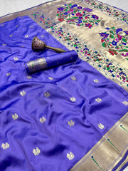 Beautiful Pure Soft Kanchivaram Paithani Silk Saree