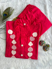 Elegance Summer Special Embroidery Work Co set