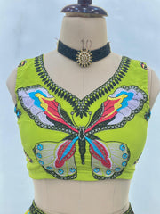 Beautiful Georgette Butterfly Designer Lehenga Choli