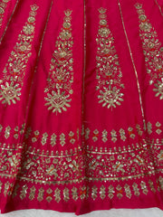 Festive Special Chinnon Silk Sequence Work Lehenga Choli