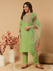 Designers Organza print Work Salwar Suit