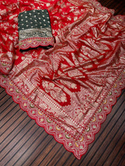 Beautiful Festive Special Banarasi Pattu Saree