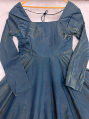 Elegance roman Simmer Silk Work Gown