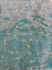 Party-wear Fendy Silk Thread With Sequence Work Sharara