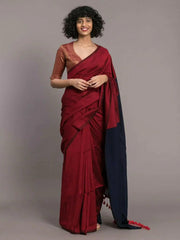 Beautiful Demanded Half Half Mal Cotton Saree