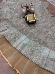 Partywear Butterfly Net Embroidery Sequins Work Lehenga Choli