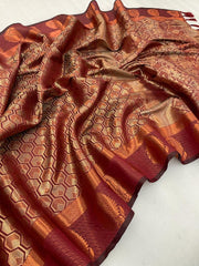 Traditional Soft Kanjivaram Pattu Silk Saree