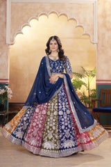 Wedding Special Designer Georgette With Embroidery & Sequence Work Lehenga Choli