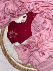 Trending Super Hit Soft Two Tone Rangoli Silk Saree