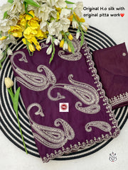 Trending Soft Pita Aari-Tari Gotapati Work Saree