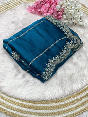 Party-wear Jimmy Choo Khatli Cut Dana Handwork Saree