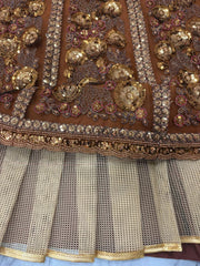 Wedding Special Soft Butterfly Net Embroidery Work Lehenga Choli