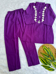 Elegance Summer Special Embroidery Work Co set