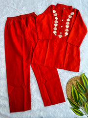 Elegance Summer Special Embroidery Work Co set