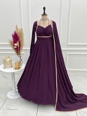 Festive Special Georgette Fancy Designer Anarkali Gown