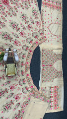 Beautiful Georgette Embroidery Sequence Cut Work Lehenga Choli