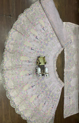 Beautiful Soft Butterfly Net Coding & Sequence Work Lehenga Choli