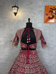 Engagement Special Twinkle Silk Coding Sequence Work Lehenga Choli