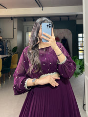 Tradition and Trend Flaunt Your Flair with Georgette Beautiful Co-ord Set