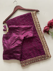 Bollywood Blockbuster Georgette Embroidery Work Saree