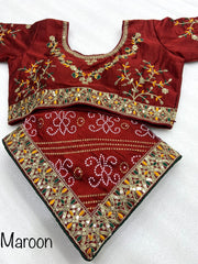 Heavy Designer Sequence Embroidery Work Saree