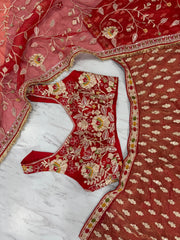 Designer Rolex Silk Embroidery Sequence Work Lehenga Choli