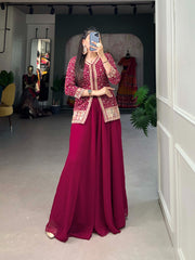 Ethnic Designer Georgette Work Lehenga Choli