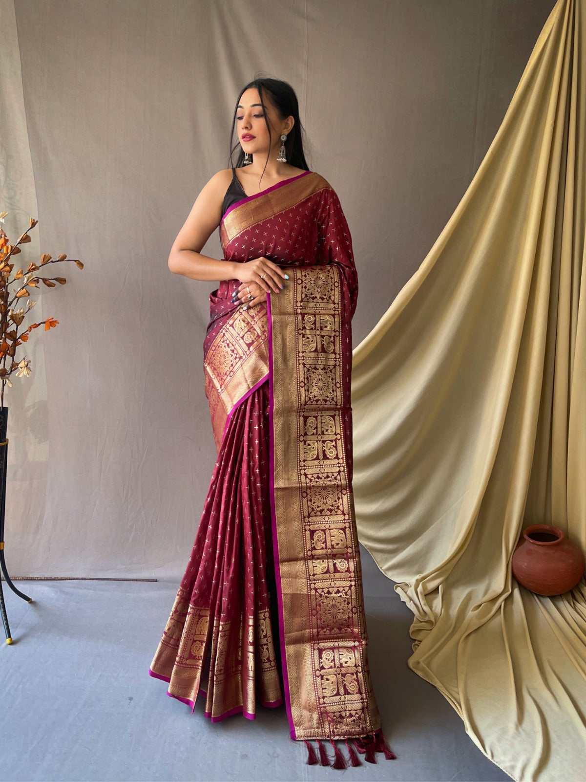 Beautiful Kanjivarm Silk Saree
