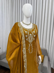 Party-wear Jimmy Choo Thread With Sequence Work Salwar Suit