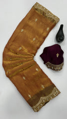 Breathtaking Fendy Silk Unique Texture & Radiant Saree