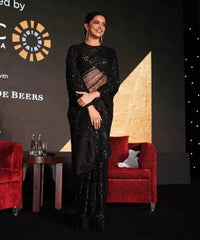 Bollywood Blockbuster Black Beautiful Designer Saree