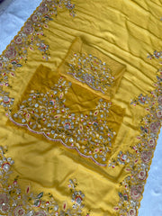 Wedding Special Party-wear Soft Star Georgette Saree