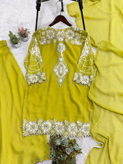 Eid Special Georgette Sequence Work Suit