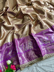 Beautiful Banarasi Soft Tissue Silk Saree