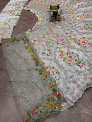 Trendy Malai Satin Silk Embroidery Sequence Work Lehenga Choli