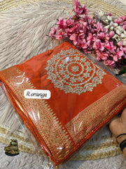 Beautiful Dola Viscose Weaving Rich Look Saree