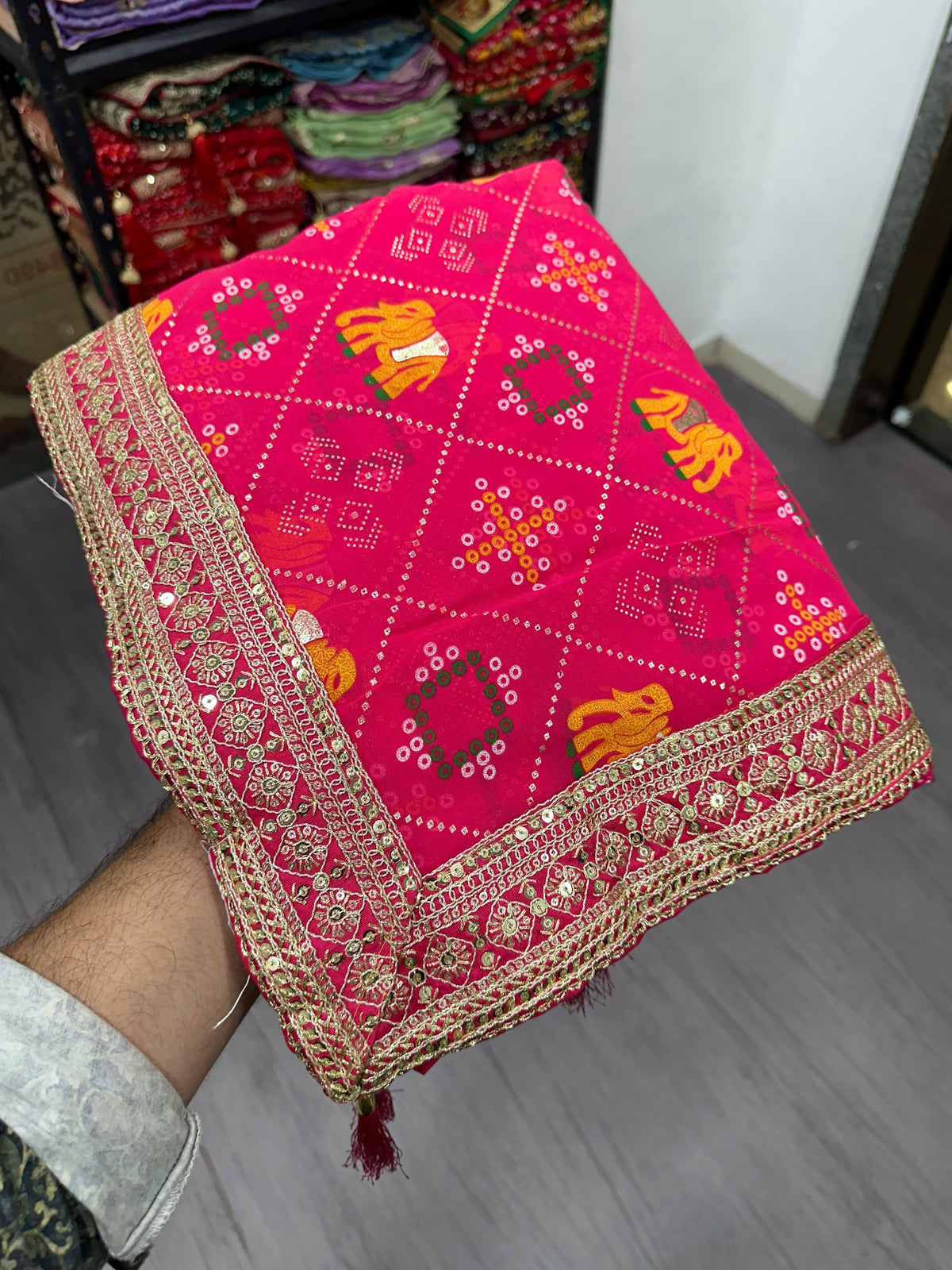 Wedding Special Beautiful Heavy Kolkata Blooming Silk Saree