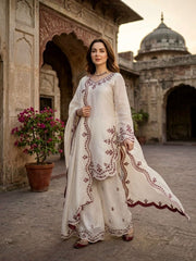 Beautiful Jimmy Choo Thread Work Suit