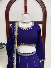 Elegant Designer Full Stitched Sequence Work Lehenga Choli
