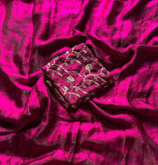 Party-wear Space Silk Designer Saree