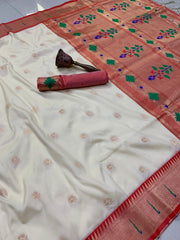 Beautiful Soft Kanchivaram Pethani Silk Saree