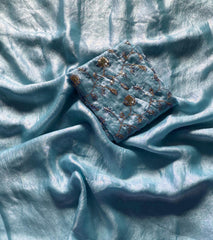 Party-wear Space Silk Designer Saree