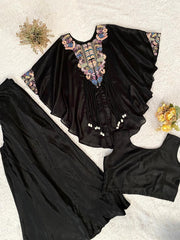 Stylish Air Tex Chinon Sequence Embroidery Work Co-ord Set