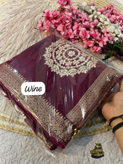 Beautiful Dola Viscose Weaving Rich Look Saree