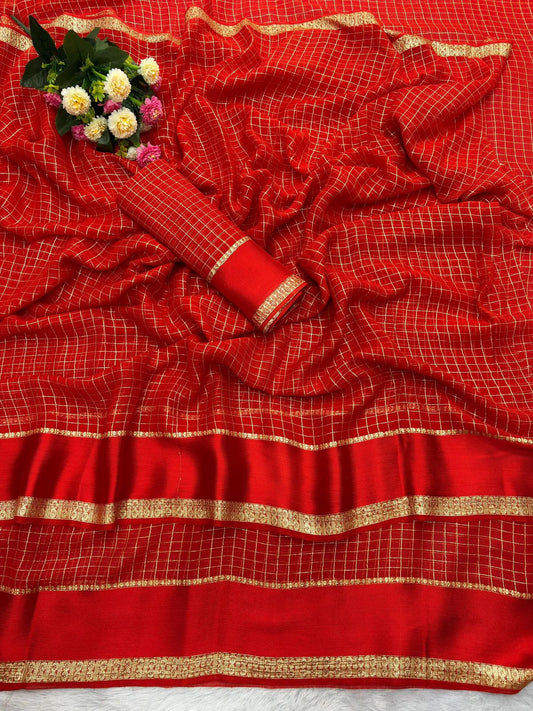 Party-wear Viscose Georgette Saree