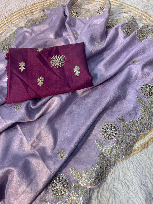 Beautiful Soft Casino Crush Saree