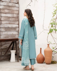 Designer Roman Silk Sequence & Embroidery Work Salwar Suit