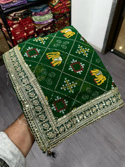 Wedding Special Beautiful Heavy Kolkata Blooming Silk Saree