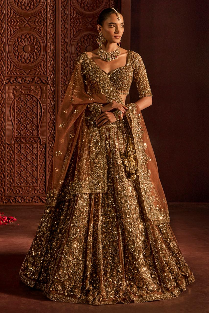 Wedding Special Soft Butterfly Net Embroidery Work Lehenga Choli